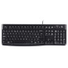 Logitech | K120 | Standard | Wired | EN/LT | Black | Keyboard User documentation