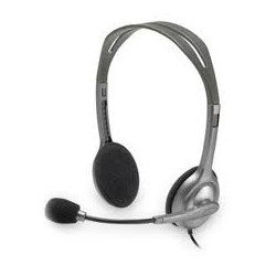 Logitech | LGT-H110 | Stereo headset | Black, Silver