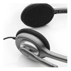 Logitech | LGT-H110 | Stereo headset | Black, Silver