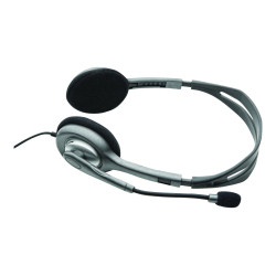 Logitech | LGT-H110 | Stereo headset | Black, Silver