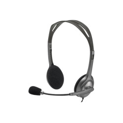 Logitech | LGT-H110 | Stereo headset | Black, Silver