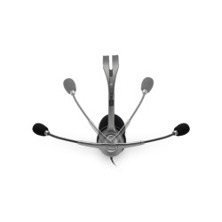Logitech | LGT-H110 | Stereo headset | Black, Silver
