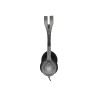 Logitech | LGT-H110 | Stereo headset | Black, Silver