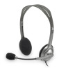 Logitech | LGT-H110 | Stereo headset | Black, Silver