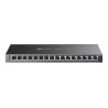 TP-LINK | etStream 16-Port Gigabit Smart Switch with 8-Port PoE+ | TL-SG2016P | Web managed | Desktop | Power supply type Extern