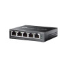 TP-LINK | Omada 5-Port Gigabit Easy Managed Switch with 4-Port PoE+ | ES205GP | Desktop/Wall mountable
