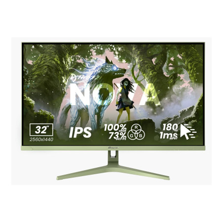 Arozzi | Nova | 27 " | IPS | QHD | 16:9 | 260 Hz | 1 ms | 2560 x 1440 pixels | 350 cd/m | HDMI ports quantity 2 | Forest Green