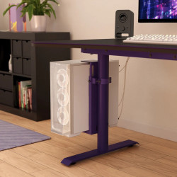 Arozzi | Under-desk | Arena PC Mount AZ-PCMOUNT-PP | Adjustable Height, Width | Purple