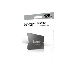 Lexar | NS100 | 128 GB | SSD form factor 2.5" | Solid-state drive interface SATA III | Read speed 520 MB/s | Write speed 510 MB/