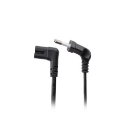 Lanberg CEE 7/16 to EC 320 C7 Euro (radio) power cord 1.8m angled VDE | CA-C7CA-12CC-0018-BK
