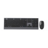 Gembird KBS-WPS-02 | Keyboard and Mouse Set | Wireless | US | Bluetooth | Black
