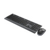 Gembird KBS-WPS-02 | Keyboard and Mouse Set | Wireless | US | Bluetooth | Black
