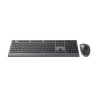Gembird KBS-WPS-02 | Keyboard and Mouse Set | Wireless | US | Bluetooth | Black