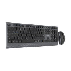 Gembird KBS-WPS-02 | Keyboard and Mouse Set | Wireless | US | Bluetooth | Black