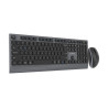Gembird KBS-WPS-02 | Keyboard and Mouse Set | Wireless | US | Bluetooth | Black