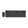 Gembird KBS-WPS-02 | Keyboard and Mouse Set | Wireless | US | Bluetooth | Black