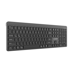 Gembird KB-WPS-03 | Keyboard | Wireless | US | Bluetooth | Black