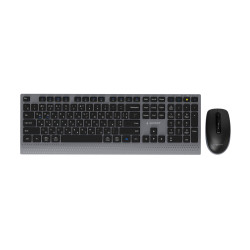 Gembird KBS-WPS-02-CYRL | Keyboard and Mouse Set | Wireless | Cyrillic | Bluetooth | Black