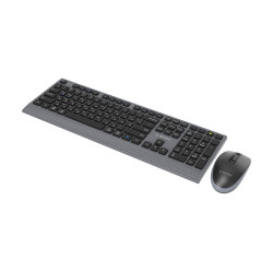 Gembird KBS-WPS-02-CYRL | Keyboard and Mouse Set | Wireless | Cyrillic | Bluetooth | Black
