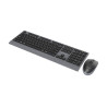 Gembird KBS-WPS-02-CYRL | Keyboard and Mouse Set | Wireless | Cyrillic | Bluetooth | Black