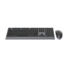 Gembird KBS-WPS-02-CYRL | Keyboard and Mouse Set | Wireless | Cyrillic | Bluetooth | Black
