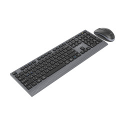 Gembird KBS-WPS-02-CYRL | Keyboard and Mouse Set | Wireless | Cyrillic | Bluetooth | Black