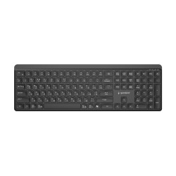 Gembird KB-WPS-03-CYRL | Keyboard | Wireless | Cyrillic | Bluetooth | Black
