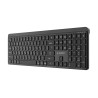Gembird KB-WPS-03-CYRL | Keyboard | Wireless | Cyrillic | Bluetooth | Black