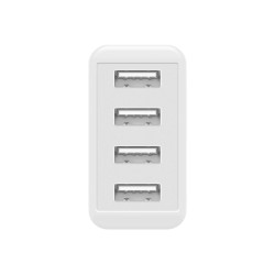 Goobay 44962 30 W USB-A Multiport Charger, White