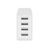 Goobay 44962 30 W USB-A Multiport Charger, White