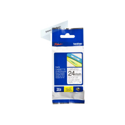 Brother | TZE-151 Laminated Tape | Black on Clear | TZe | 8 m | 2.4 cm