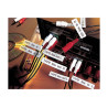 Brother | TZe-451 Laminated Tape | Black On Red | TZe | 8 m | 2.4 cm