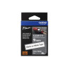 Brother | TZe-FX221 Flexible ID Laminated Tape | Black on White | TZe | 8 m | 0.9 cm