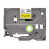 Brother | TZe-S631 Strong Adhesive Laminated Tape | Black on Yellow | TZe | 8 m | 1.2 cm