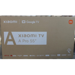 SALE OUT. Xiaomi QLED TV A Pro 2026 55'' | Xiaomi QLED TV A Pro 2026 | 55 | Smart TV | Google TV | 4K UHD | DAMAGED PACKAGING
