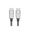 Lanberg DisplayPort M/M Cable 20 PIN V1.4 8K 60HZ | CA-DPDP-20CU-0018-BK | DisplayPort to DisplayPort | 1.8 m