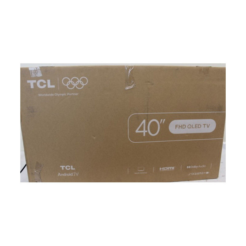 SALE OUT. TCL 40S5K 40" (101.6 cm) Full HD QLED TV with HDR and Android TV | SALE OUT. | TCL QLED TV | 40S5K | 40 | Smart TV | A