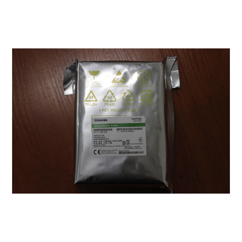 SALE OUT. | Toshiba S300 Surveillance Hard Drive BULK/OEM | HDKPB06Z0A02S | 5900 RPM | 6000 GB | REFURBISHED