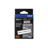 Brother | TZe-S221 Strong Adhesive Laminated Tape | Black on White | TZe | 8 m | 9 cm