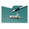 Brother | TZe-S221 Strong Adhesive Laminated Tape | Black on White | TZe | 8 m | 9 cm