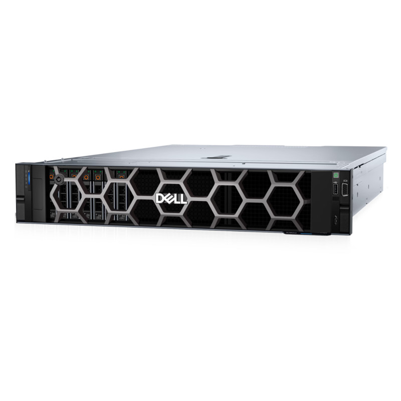 Dell PowerEdge | R760xs | Rack (1U) | Intel Xeon | 1 | Silver 4510 | 12 | 24 | 2.4 GHz | 1x32GB/1x2.4TB | Up to 12x3.5" | Hot-sw