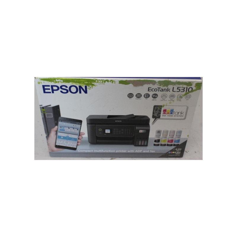 SALE OUT. Epson EcoTank L5310, 4-in-1, Print, Scan, Copy, Fax | Epson | Multifunctional printers | EcoTank L5310 | Inkjet | Colo