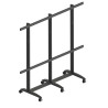 EDBAK Floor stand | TRV400.006 Videoconferencing trolley for Samsung | Height adjustment | 130 " | Maximum weight (capacity) 200