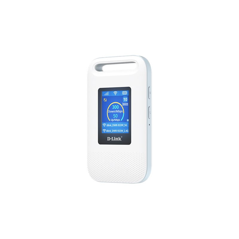 D-Link 4G LTE+ AX600 Wi-Fi 6 Mobile Hotspot | DWR-933W | 802.11ax | Mesh Support No | MU-MiMO No | 4G