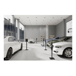 Neomounts Floor stand | Tilt, Rotate | FL15-627BL1 | Maximum weight (capacity) 3 kg | Black