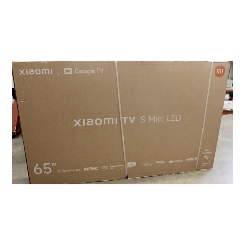 SALE OUT. Xiaomi TV S Mini LED 65 2026 | SALE OUT. Xiaomi | S Mini LED 2026 | 65 | Smart TV | Google TV | 4K UHD | Dark Grey | D