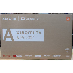SALE OUT. | Xiaomi QLED TV A Pro 2026 | 32" | Smart TV | Google TV | HD | Dark Gray | DAMAGED PACKAGING