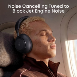 Anker Soundcore Space 2 | Headphones | Over-ear | Microphone | Jet Black | Noise canceling