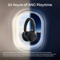 Anker Soundcore Space 2 | Headphones | Over-ear | Microphone | Jet Black | Noise canceling