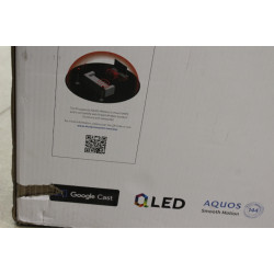 SALE OUT. Sharp 50HR7265E 50" (126cm) QLED 144Hz 4K Ultra HD Google TV, Dolby Vision, Dolby Atmos, Central Stand | SALE OUT. | S